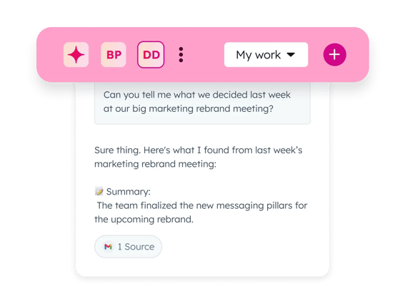 simplified user interface showing Breeze Assistant Side Panel