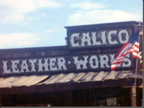 Calico Ghost Town in California