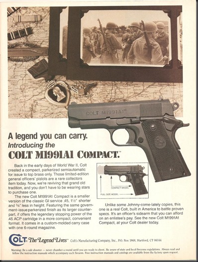 Colt Ad 1991A1