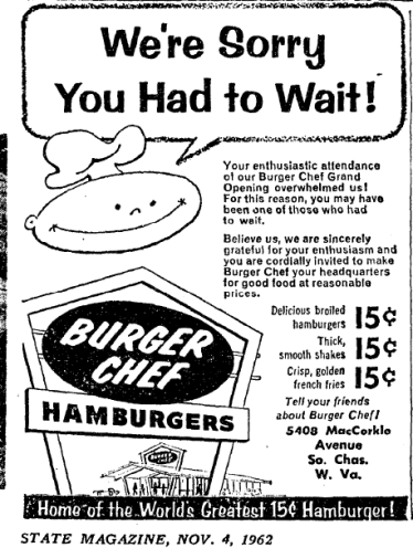 Worked @ Burger Chef in Yuma. 1968