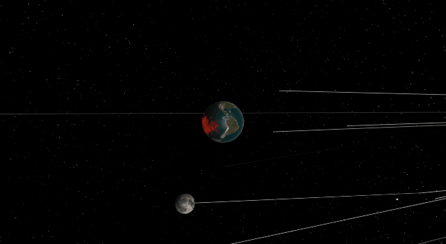 Threw Some Moons At The Earth