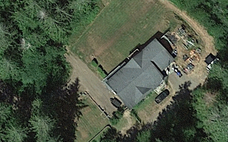 Our House From Space! Fookin' Amazing!
